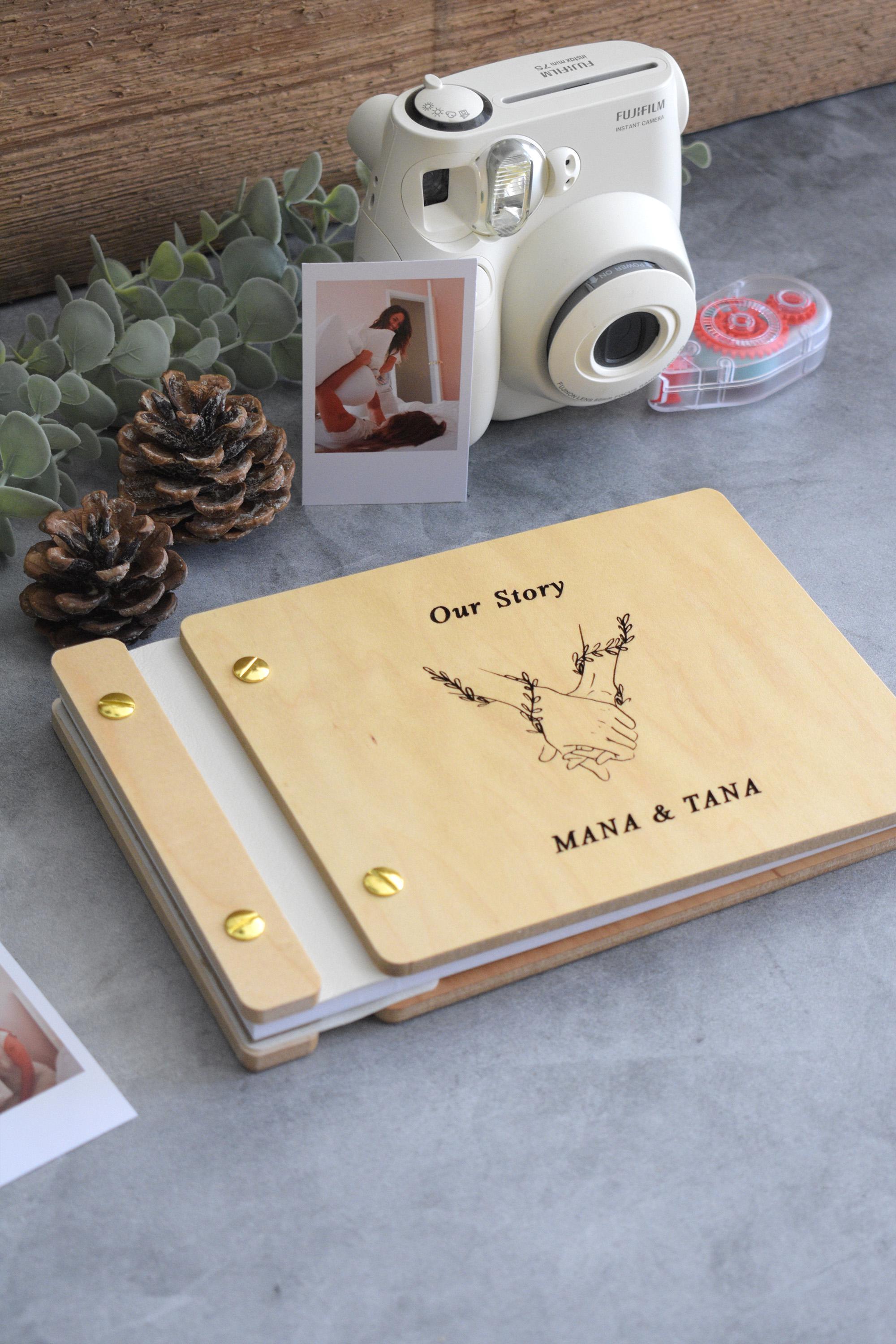 Our Story Adventure Book Gift for her, Anniversary Gift for him, Adventure Scrapbook, Personalized Boyfriend Gift