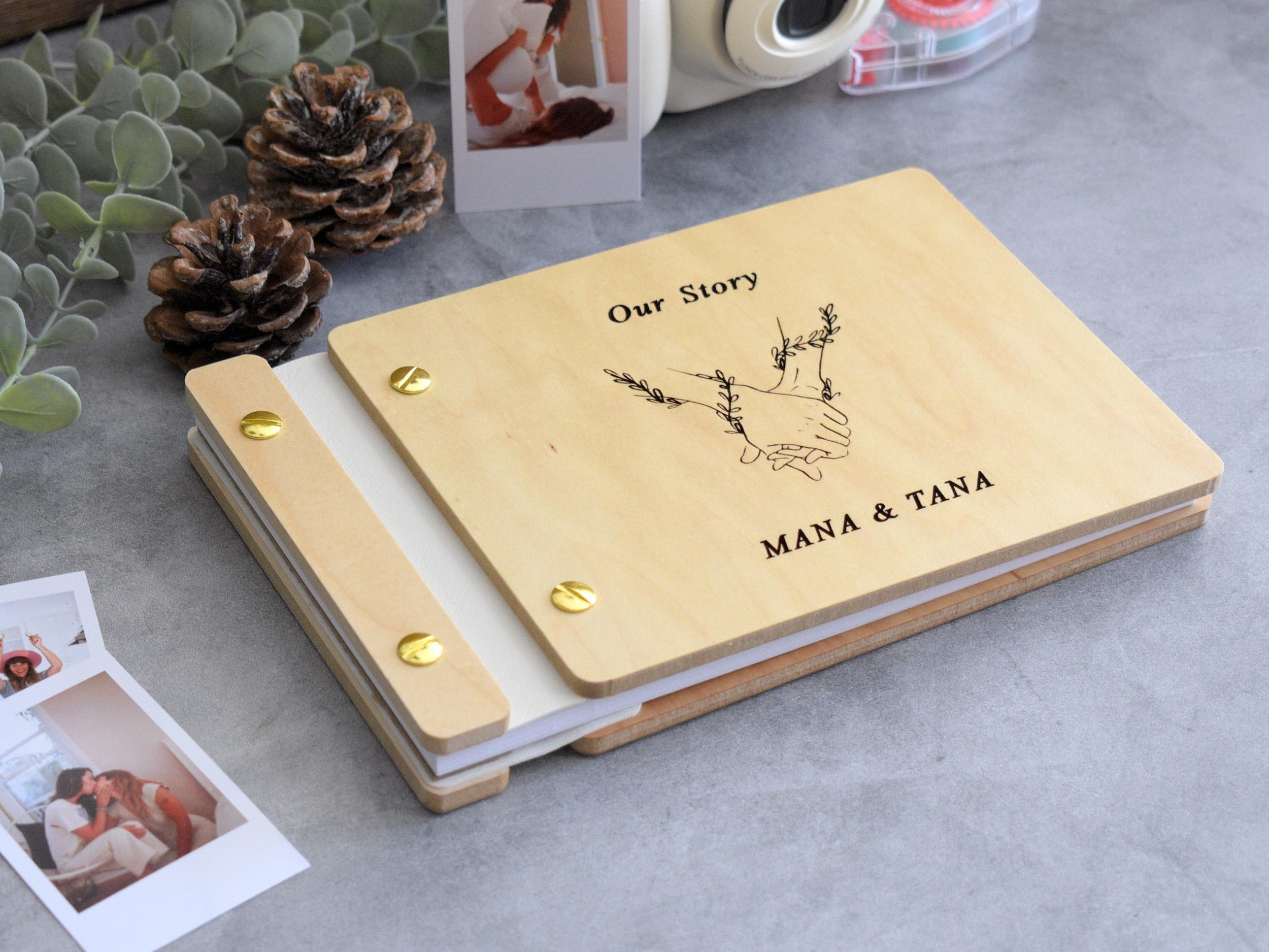 Our Story Adventure Book Gift for her, Anniversary Gift for him, Adventure Scrapbook, Personalized Boyfriend Gift