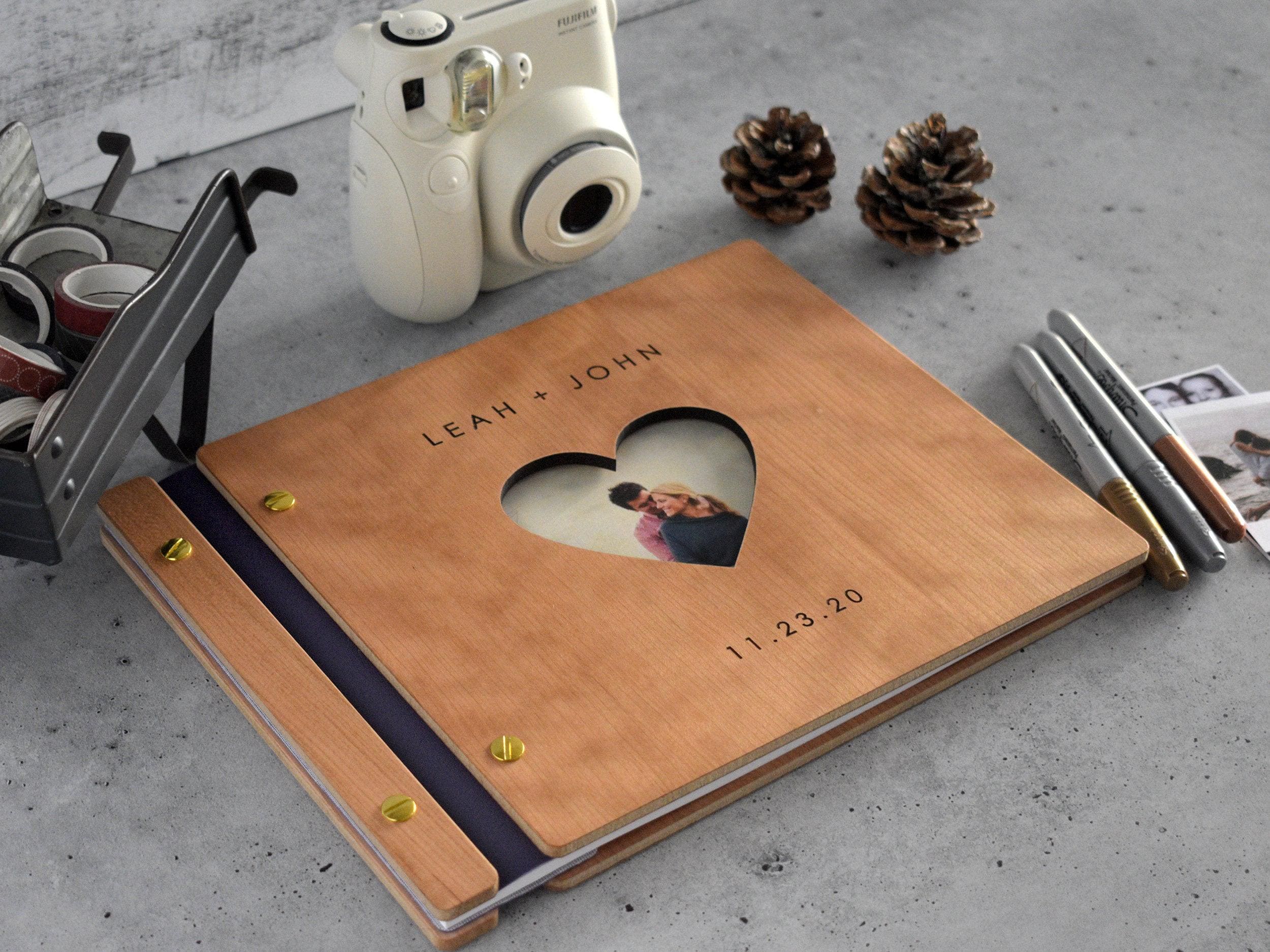 Adventure Book Scrapbook Couples Gift for Boyfriend, Anniversary Gifts Couples, Personalized Gift, Valentines Day Gift for Him