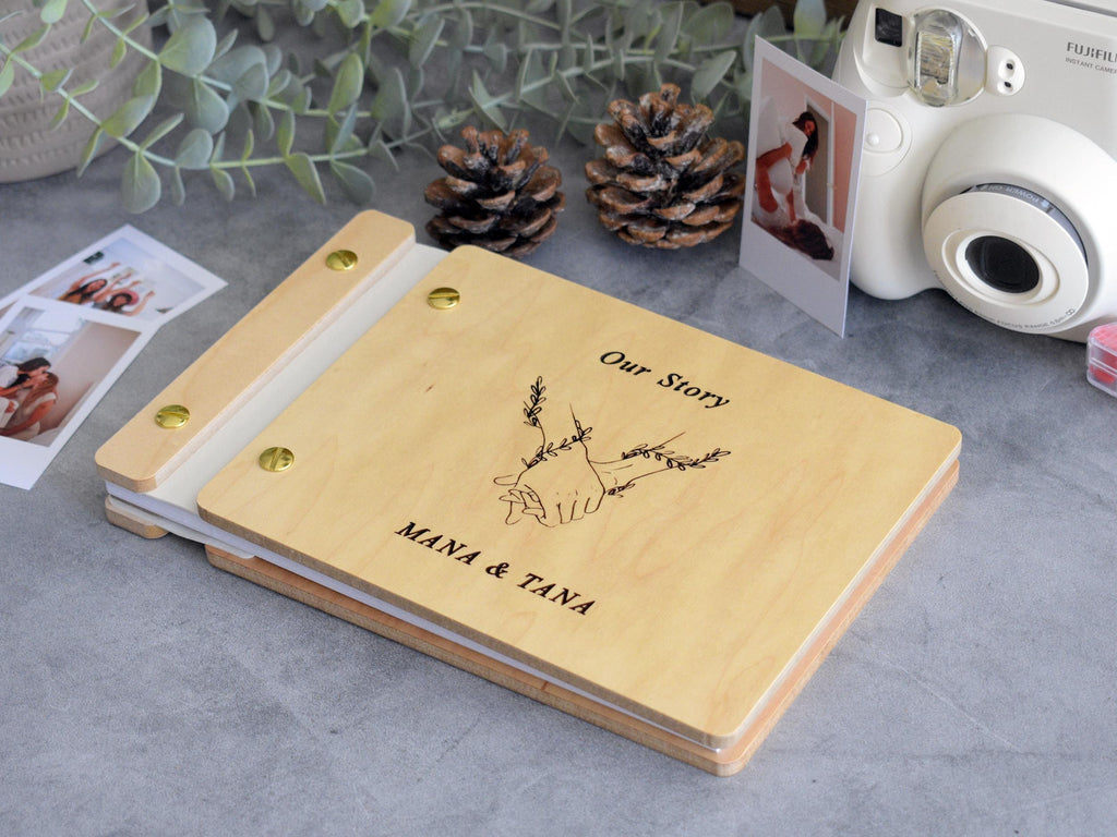 Our Story Adventure Book Gift for her, Anniversary Gift for him, Adventure Scrapbook, Personalized Boyfriend Gift