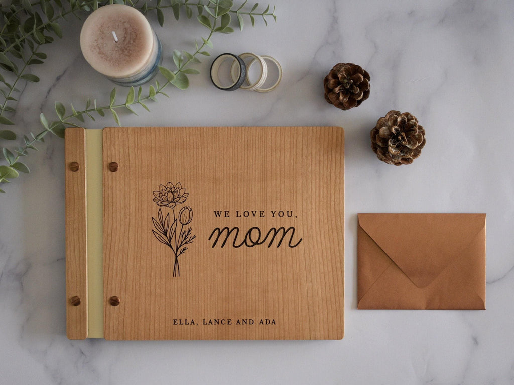 Mother's Day Scrapbook Gift for Mom or Grandma Anniversary Gifts for Couples Personalized Gift Gift for Her