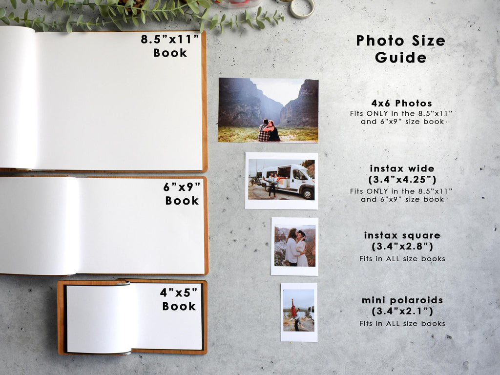 Personalized Mini Anniversary Photo Album, Valentines Gift for him, Anniversary Gift for her, Couples gift, Birthday Gifts for Boyfriend