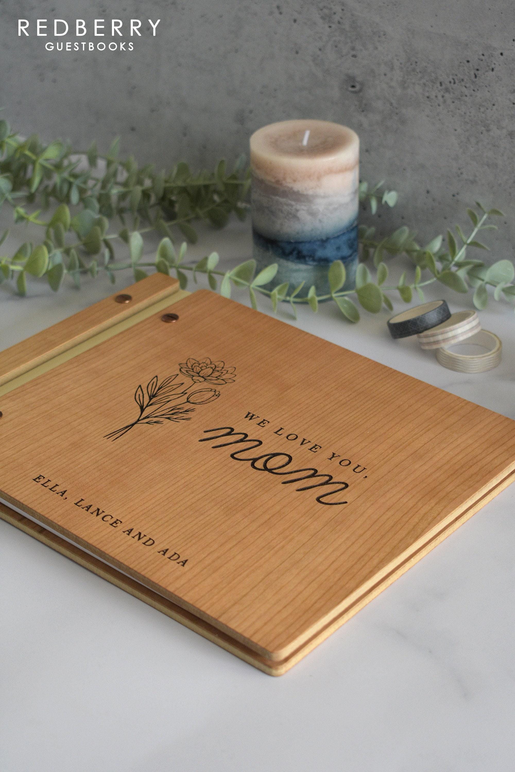 Mother's Day Scrapbook Gift for Mom or Grandma Anniversary Gifts for Couples Personalized Gift Gift for Her