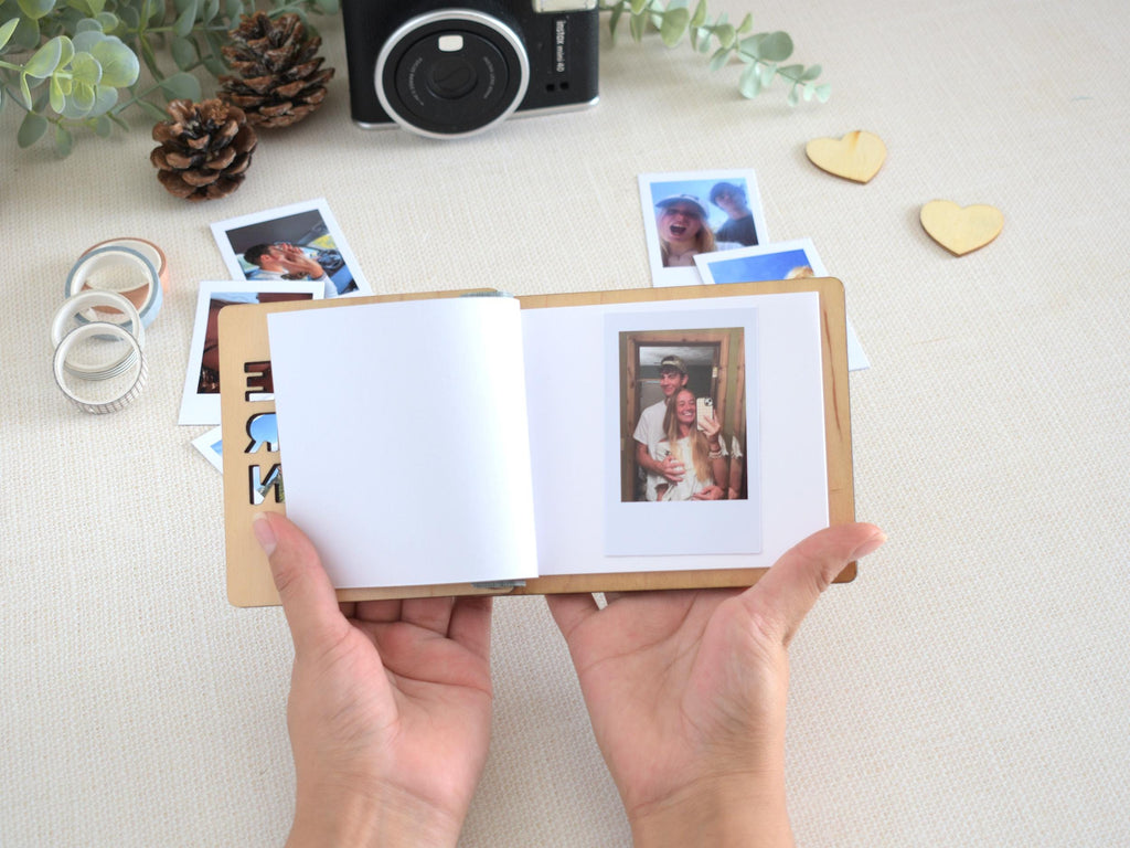 Personalized Anniversary Photo Album, Valentines Gift for him, Anniversary Gift for her, Couples gift, Birthday Gifts for Boyfriend